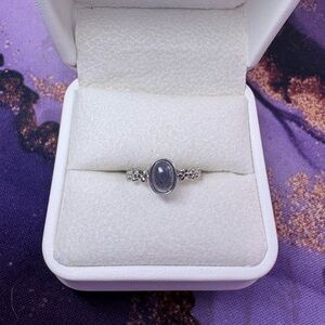 Oval Moonstone Ring